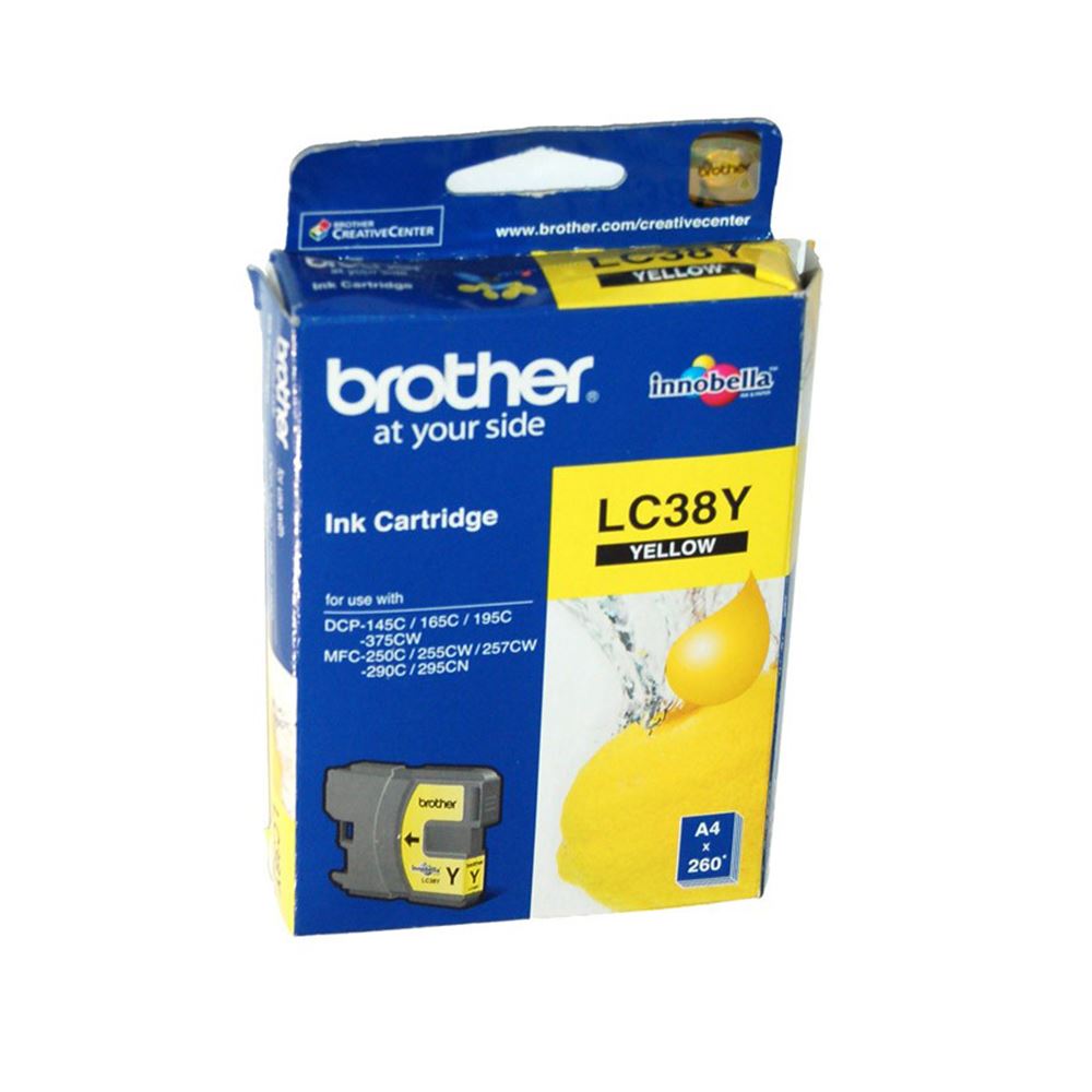 Brother Lc38Y Sarı Mürekkep